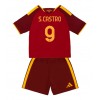 AS Roma Santiago Castro #9 Hjemmedraktsett Barn 2026-27 Kortermet (+ korte bukser)